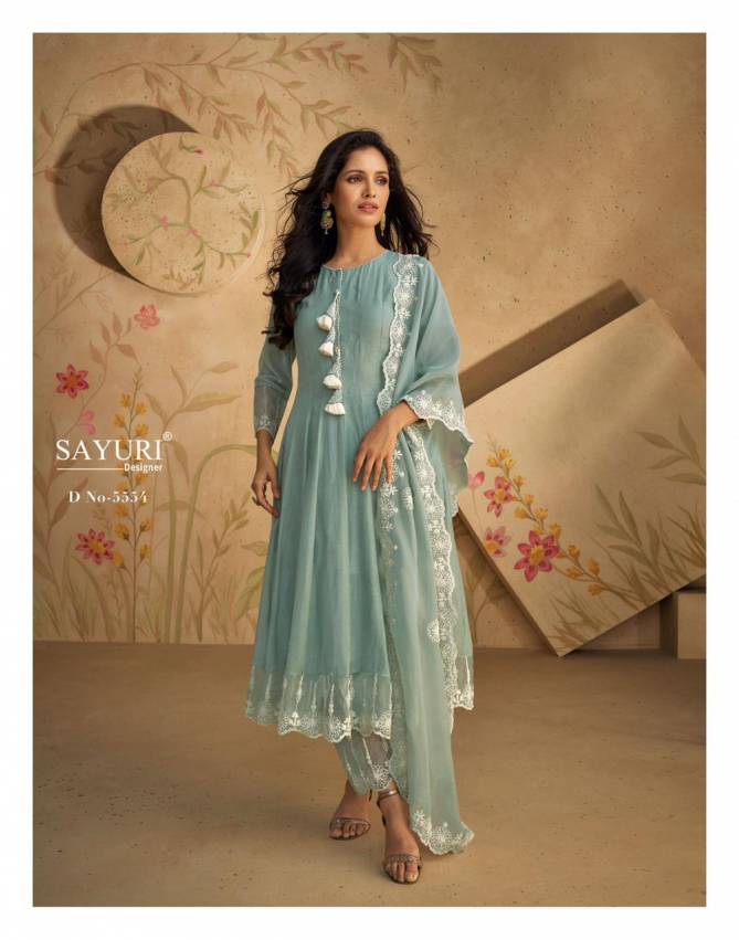 Ghazal By Sayuri Designer Silk Embroidery Readymade Suits Wholesale Price In Surat
